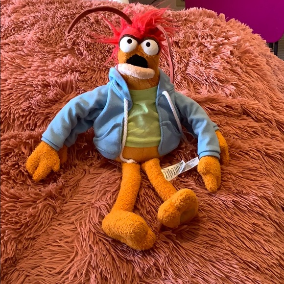 Pepe the king prawn muppet stuffed animal - Picture 1 of 2